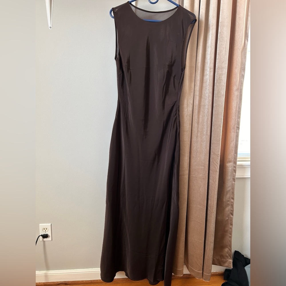 Charcoal clothing maxi dress